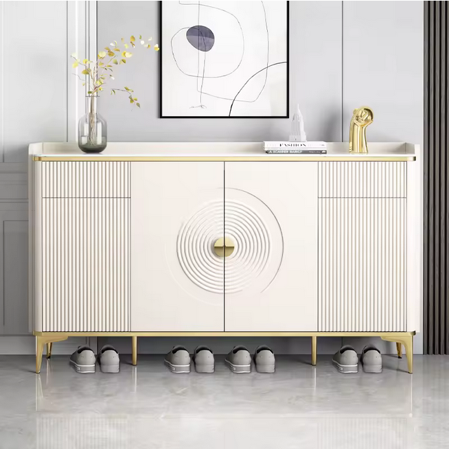 Rotation Chaussures Rack De Stockage Shopping Affichage Meubles Porte Armoire En Bois Moderne Organisateur