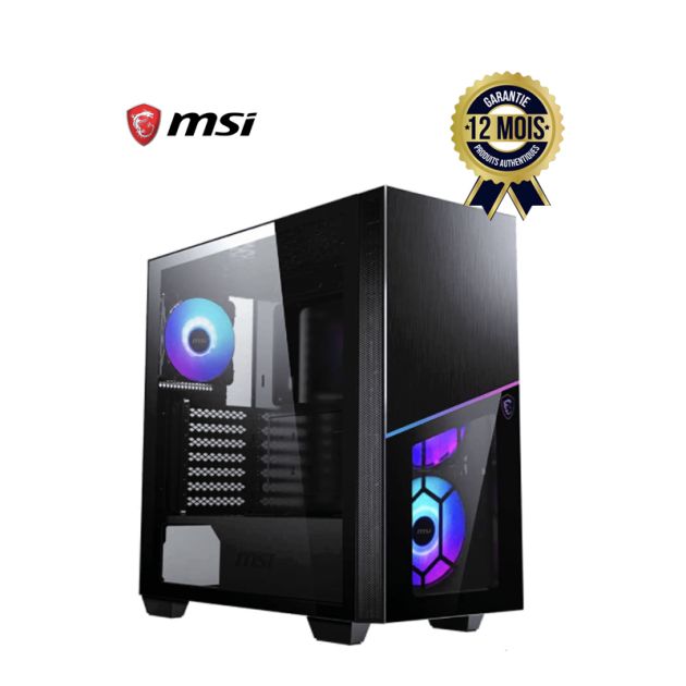 Boitier PC Moyen Tour - MSI MPG SEKIRA 100R E-ATX / ATX / Micro ATX / Mini-ITX - USB 3.1