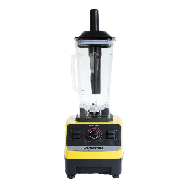 Blender/Mixeur Broyeur à glace haute vitesse avec protection contre les surtensions - MEWE - MWBLD-HS05BK - 1000 watts - Bol de 2 L - 15 vitesses - Bols en plastiqu