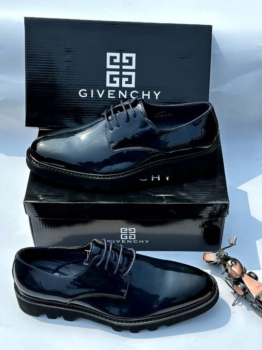 Chaussures habillées pour hommes Chaussures en cuir Bottes en cuir noir brillant pointure: 40@46