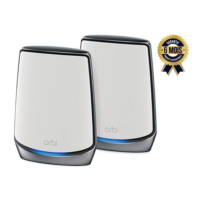 Système maillé Netgear Orbi RBK852 - Tri-Band - Routeur satellite 5G - WiFi 6 AX6000 - Point d'accès MU-MIMO