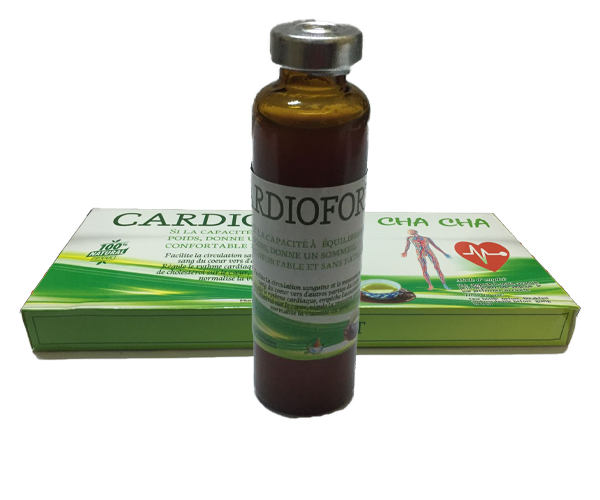 Cardiofort ampoules buvable pour la circulation sanguine et le mouvement du sang du cœur vers d'autres parties du corps