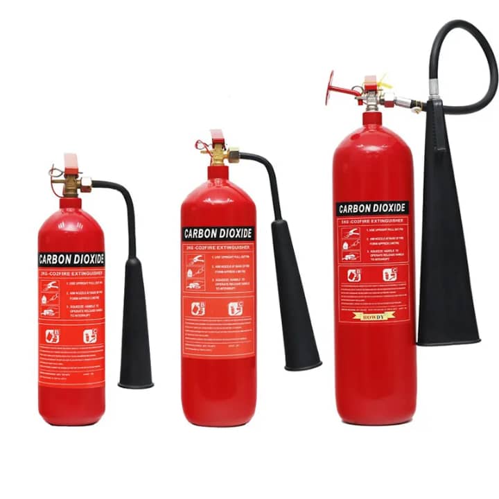 Extincteur à dioxyde de carbone (CO₂)