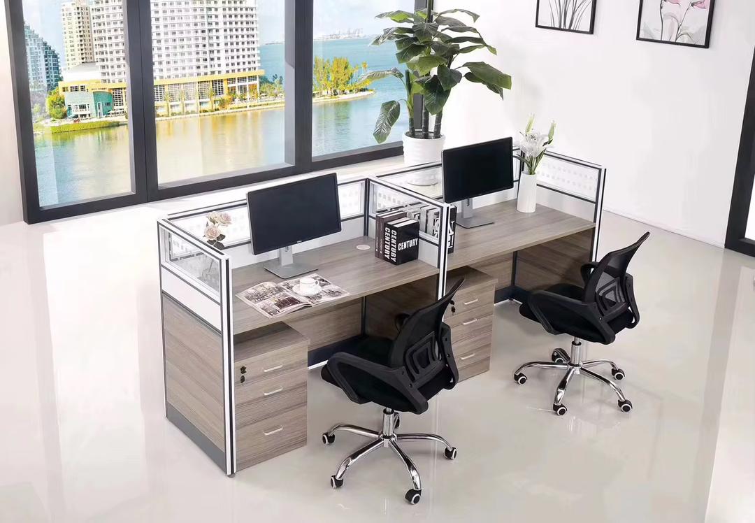 Poste de Travail Modulaire pour Deux Personnes