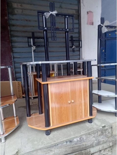 DESIGNS EN BOIS POPULAIRES STAND TV AVEC SUPPORT POUR TV