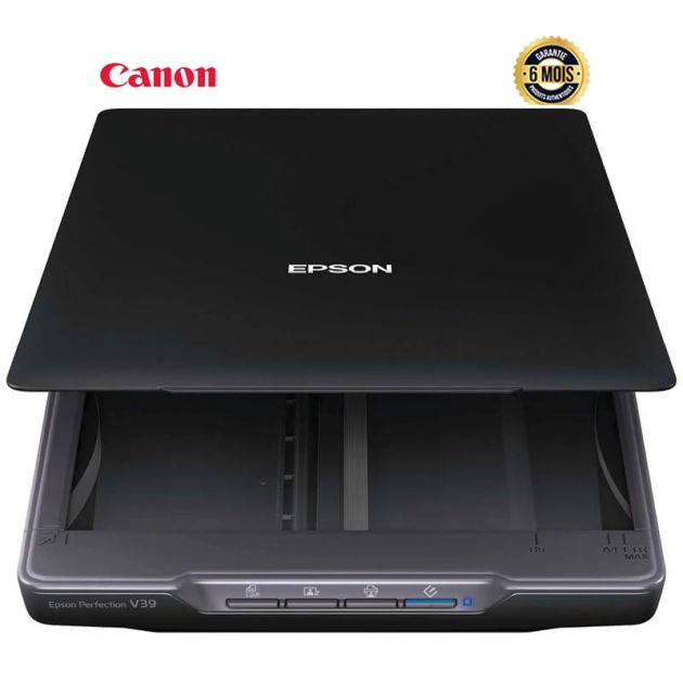 Scanner de photos et de documents couleur  Epson Perfection V39 - Avec numérisation vers le cloud - Résolution optique 4800