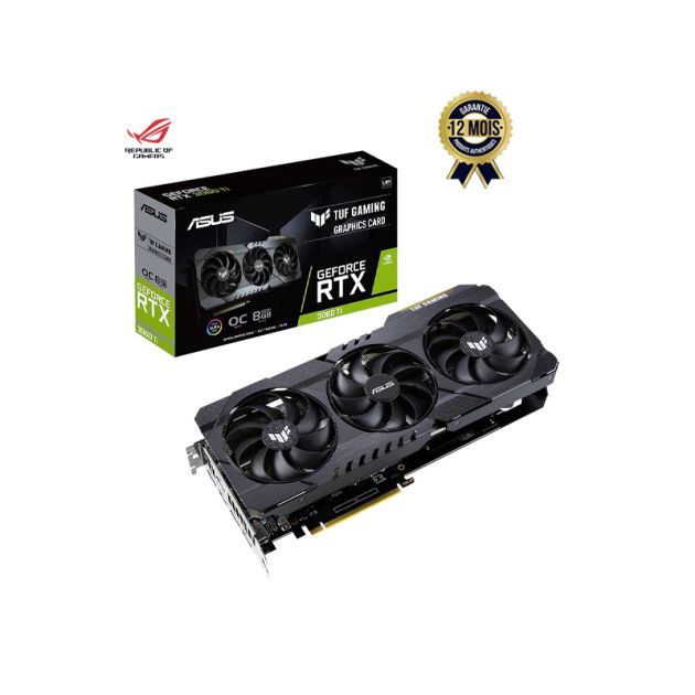 Asus graphics card - PCI-Express GeForce- RTX 3060 Ti TUF GAMING
