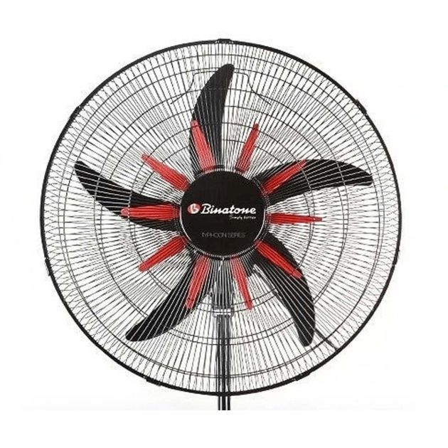 Ventilateur BINATONE - TS-2020 - 100W – Hauteur 1.65m - Noir