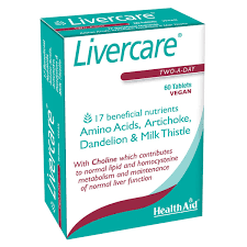 LiverCare is 100% natural for proper functioning of the liver. LiverCare facilitates the metabolism of lipids hence reduce the risk associated with the accomulation of fat which is the