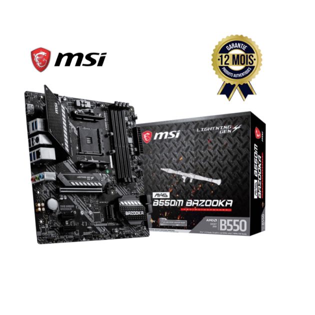 MSI MAG B550M Bazooka mATX Motherboard