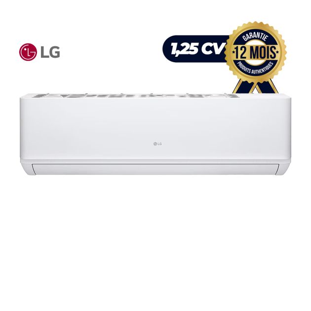 Climatiseur split JET COOL - LG - S4-C09TZCAA - 1,25 CV - 9000 BTU - Blanc