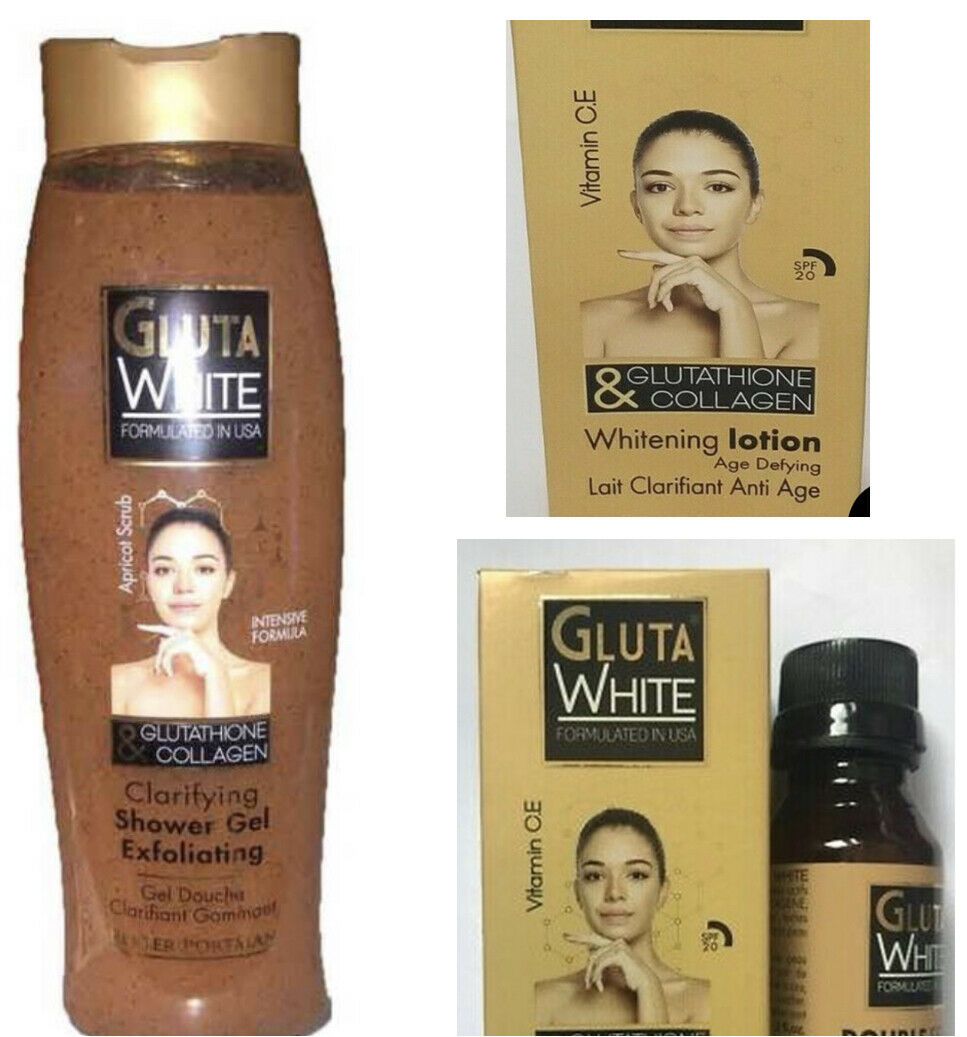 White Gluta Golden Girl est un mélange d'actifs naturels issus de plantes naturelles pour éclaircir la peau grâce aux acides aminés. Le glutathion présent dans le White Gluta aide la p
