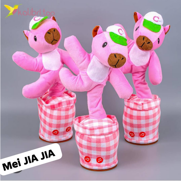 Peluche musicale électrique personnalisée Animaux en peluche dansant