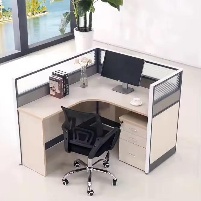 Poste de Travail Modulaire avec Cloison