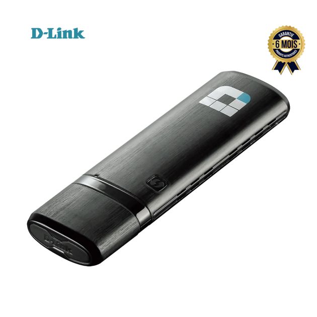 Adaptateur USB Wi-Fi AC1300 - D-link DWA-182 - Bi-bande