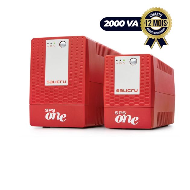Onduleur SPS one 2000 VA - SAlicru - 1200Watts - sans prise - 12 mois de garantie