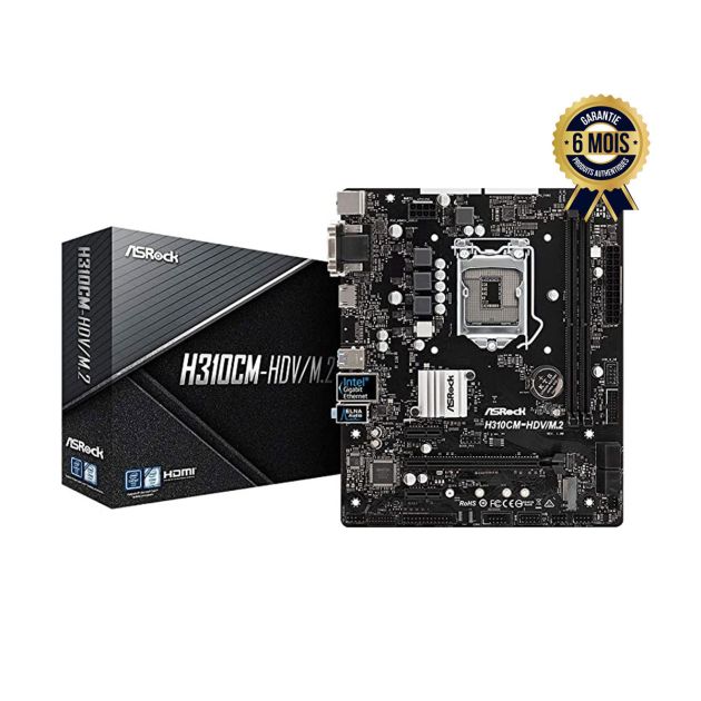 Asrock H310CM HDV/M.2 1151-v2 Motherboard
