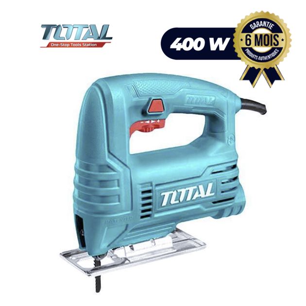 Scie Sauteuse Professionnelle - TOTAL TS2045565 - 400 Watts - 6 Mois