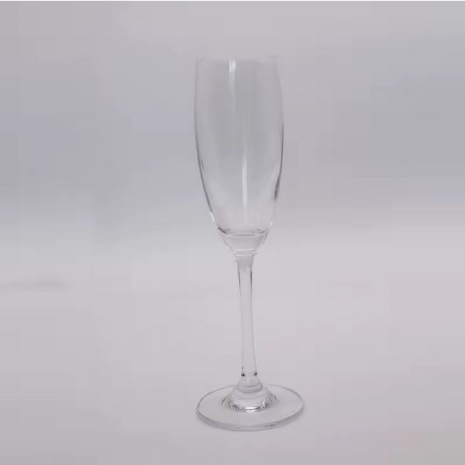 Verres à champagne de haute qualité en cristal sans plomb 210ml verre à champagne en or