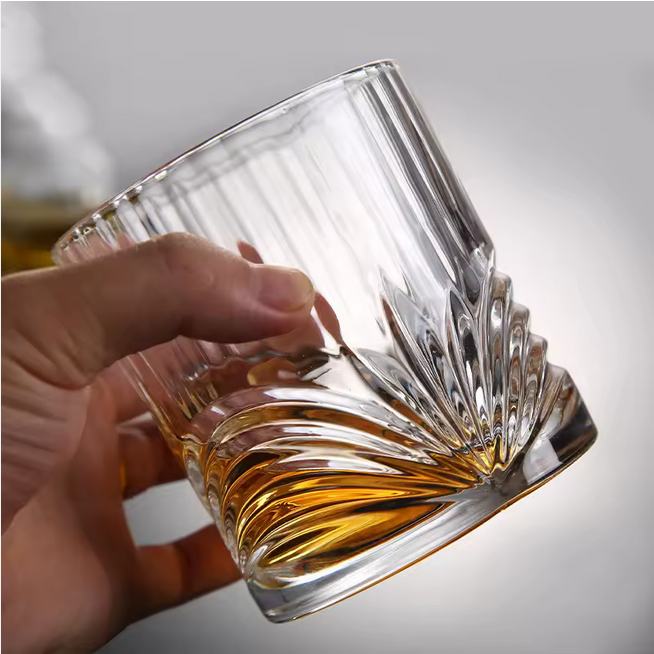 Vente en gros de luxe Lowball Rock Whisky verre tasse nez Old Fashioned Whisky verre à boire