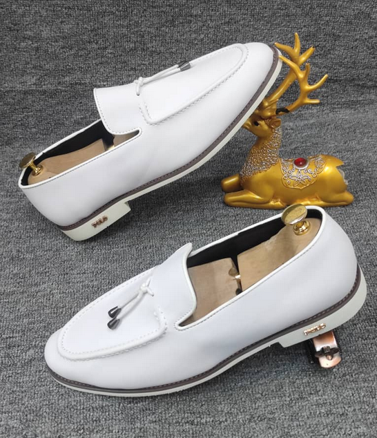 chaussures de luxe en cuir véritable pour hommes mocassins chaussures habillées décontractées Style italien pour la fête ou le bureau 40@45