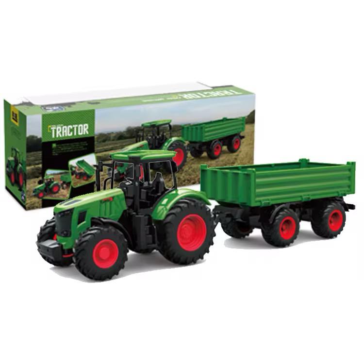 Tracteur jouet avec remorque