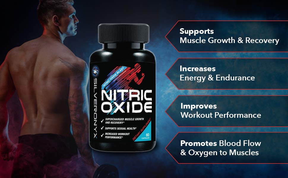 Nitric Oxides Muscle Pump Supplement increases strength and stamina, improve training efficiency, increase endurance. Nitric Oxide also help in blood flow by relaxing blood vessels.
