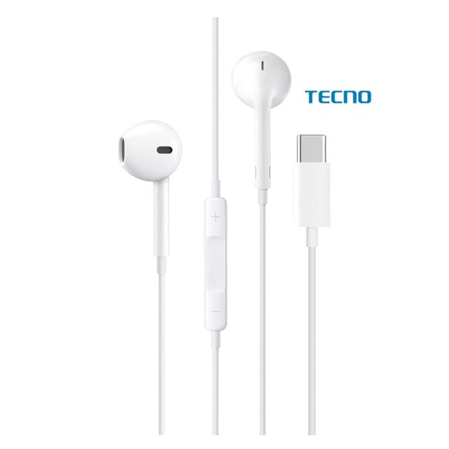 Écouteurs filaires de type C - TECNO EW-31ET