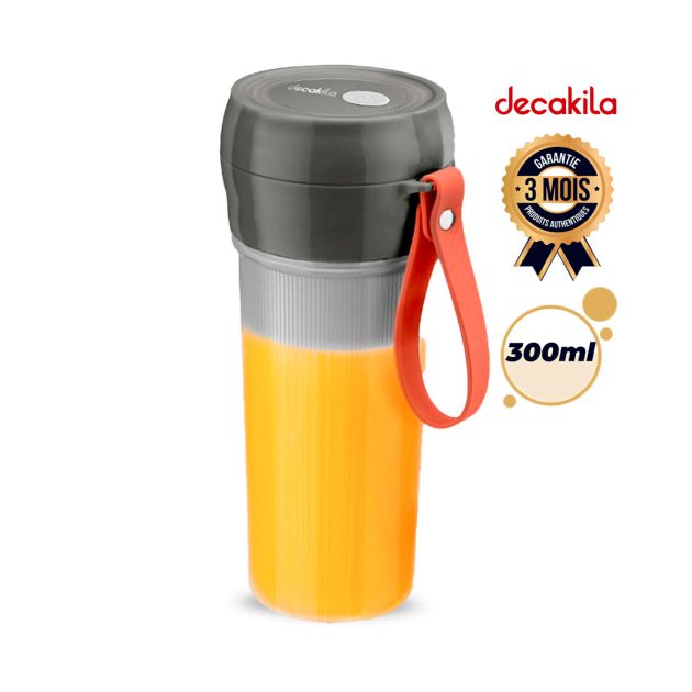 Mixeur portable sans fil - DECAKILA - KMJB035G - 300ml - Batterie 1500 mAh - 30 watts - Rechargable USB
