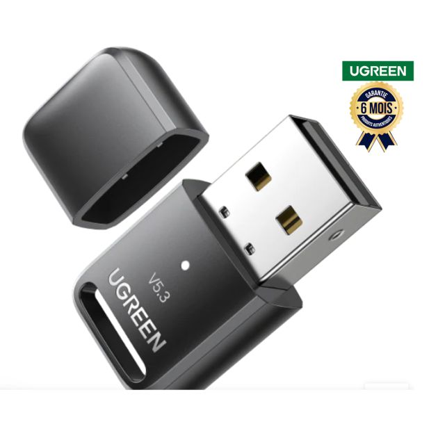 Adaptateur Bluetooth USB 5.3 - UGreen V5.3 - Pour Ordinateur et PC