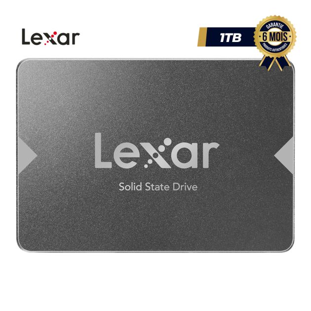 SSD interne - Lexar NS100 - 1 To - SATA III - 2.5" - Vitesse 550 Mo/s