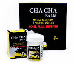 Cha Cha Menthol topical medication used to alleviate pain marketed by Radem Sarl Douala Cameroon