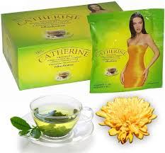 Catherine Herbal Minceur Perte de Poids Th� Chrysanth�me Saveur, Catherine Tea melts the fats deposited around the stomach and makes the body slimmer by increasing its regularity.
