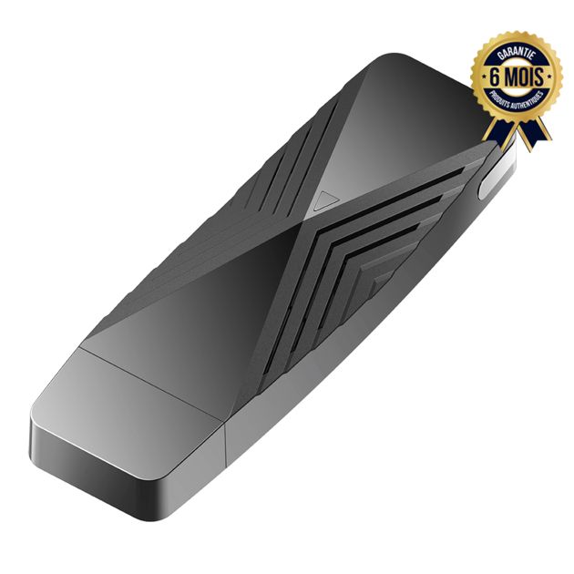 Adaptateur USB Wi-Fi 6 - Débit 1,2 Gbps - DLink DWA-X1850