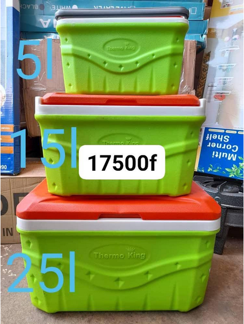 Glacière isolée réutilisable  5l, 15l et 25 l