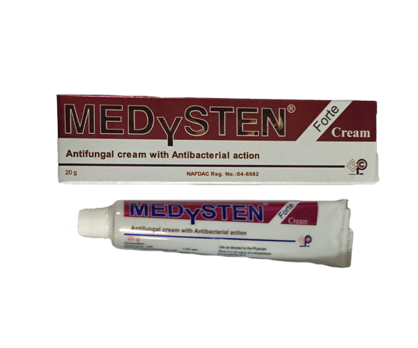 Medysten La crème Medysten est utilisée pour traiter toutes les infections cutanées fongiques ; Le traitement de la teigne, Le traitement du pied d'athlète