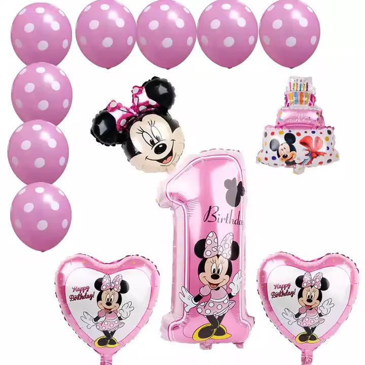 Ensemble de ballons Minnie Mouse