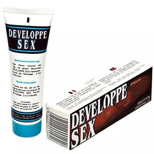 Developpe Sex is a penis enlargement cream with amazing result; a thicker, stronger and improved Performance penis