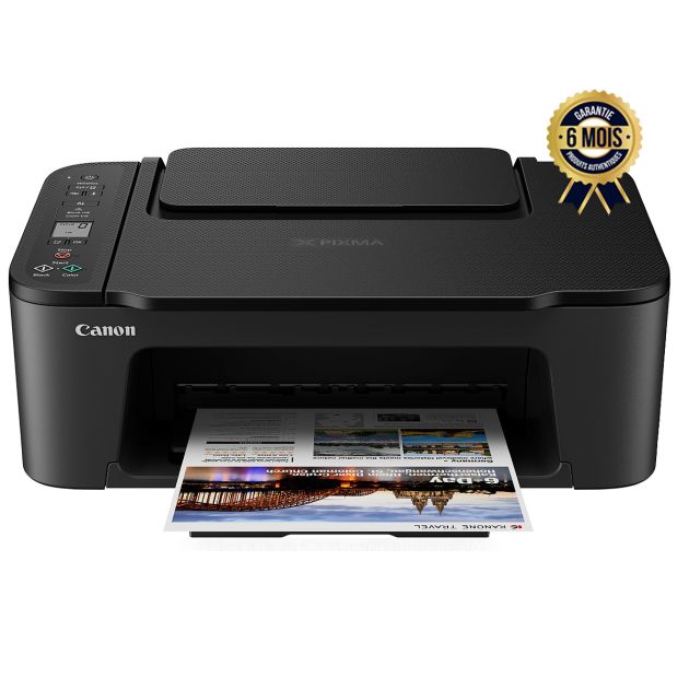 Imprimante à jet d'encre  Canon PIXMA TS3440 - Noir sur blanc et couleur