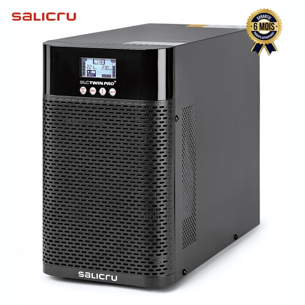 Onduleur On-line 3000 VA - Salicru SLC-3000-Twin Pro2 - Double conversion - 6 Mois
