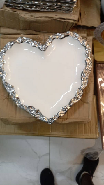 pouces coeur Sublimation ébauches Rock Slate Photo Slate