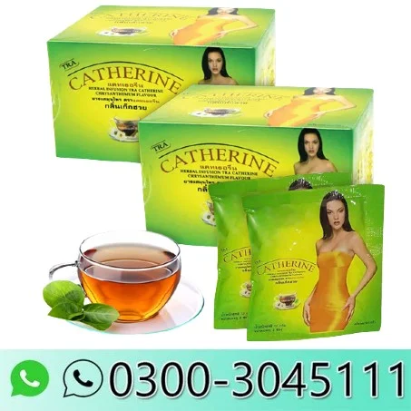 Catherine Herbal Minceur Perte de Poids Thé Chrysanthème Saveur, Catherine Tea melts the fats deposited around the stomach and makes the body slimmer by increasing its regularity.