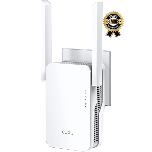 Répéteur de portée - Wi-Fi 6 Double Bande - Cudy AX1800 RE1800