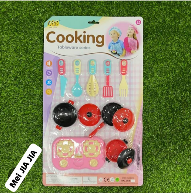 Enfants Puzzle éducation jouer maison jouets maison cuisine cuisine ensemble Chef ustensiles de cuisine vaisselle nourriture ensemble semblant jouets enfants