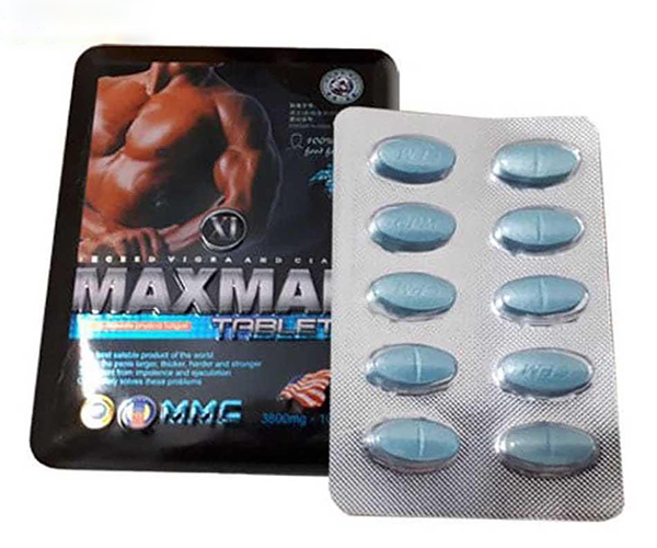 MAXMAN Herbal Tablets Original 100% Penis Enlargement Pill.  It's works by improving blood flow to the penis thus increasing the size, ;last longer and hence more satisfaction