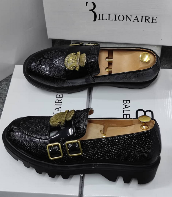 chaussures de luxe en cuir véritable pour hommes mocassins chaussures habillées décontractées Style italien pour la fête ou le bureau 39@46