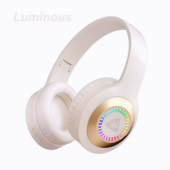 Casque sans fil Over Ear Support Over Ear Carte Tf Bass Sound pour Ip 3.5mm Plug Headphone