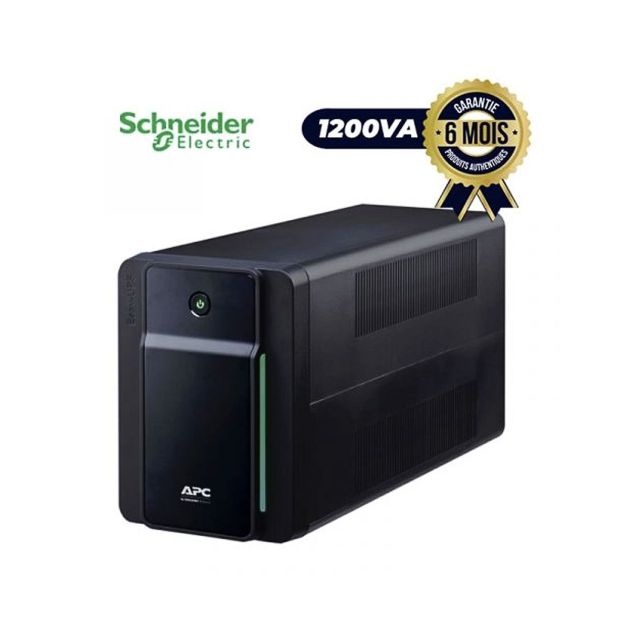 Onduleur Line-Interactive - APC Easy UPS BVX - 1200VA/230V - Prises Schuko - 6 Mois