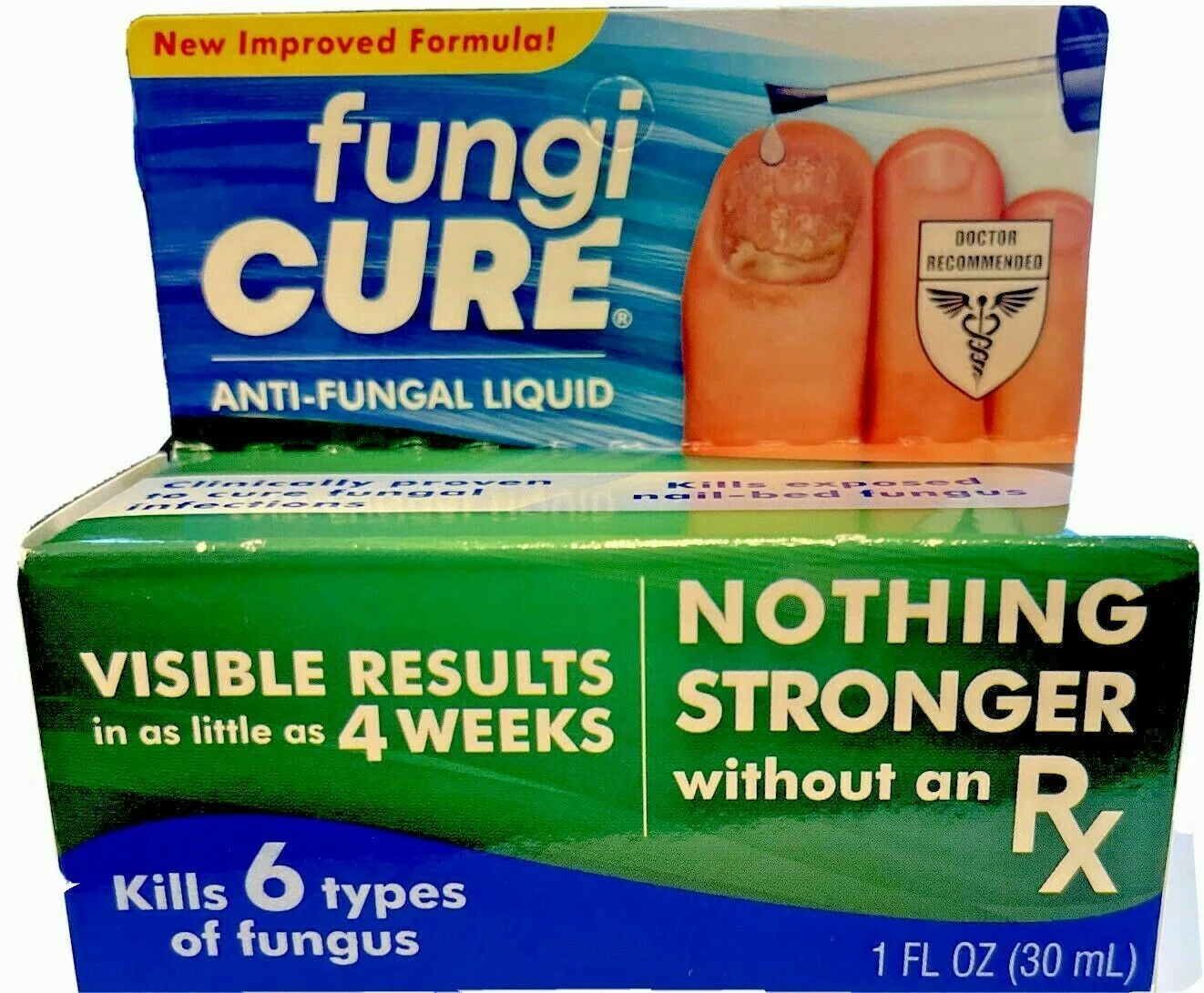FUNGI Cure Treats fungal infection by killing or stopping the growth of dangerous fungi in the body. Fungi can develop resistance to antifungal drugs. This solution contains undecyleni