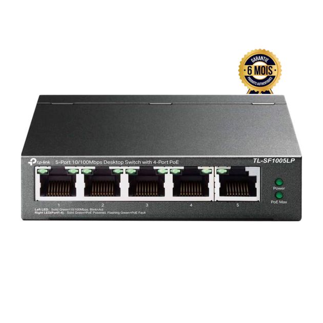 Switch De Bureau 5 Ports Gigabit Tp-link LS1005G